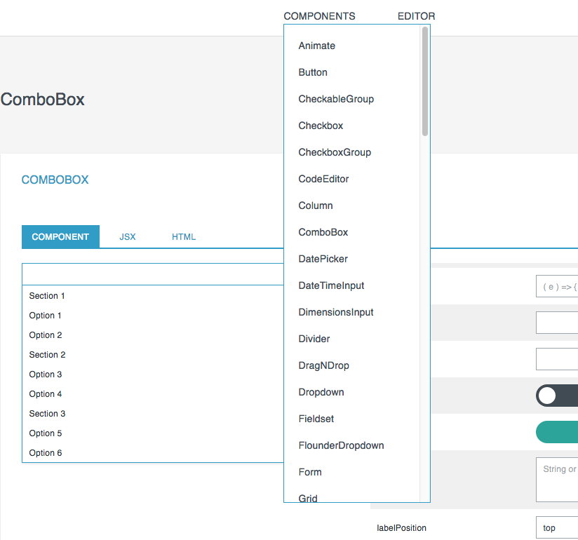 ComboBox dropdown displayed on top of NavList dropdown · Issue #387 ...