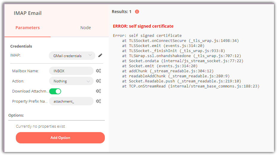 ERROR: self signed certificate · Issue #769 · n8n-io/n8n · GitHub