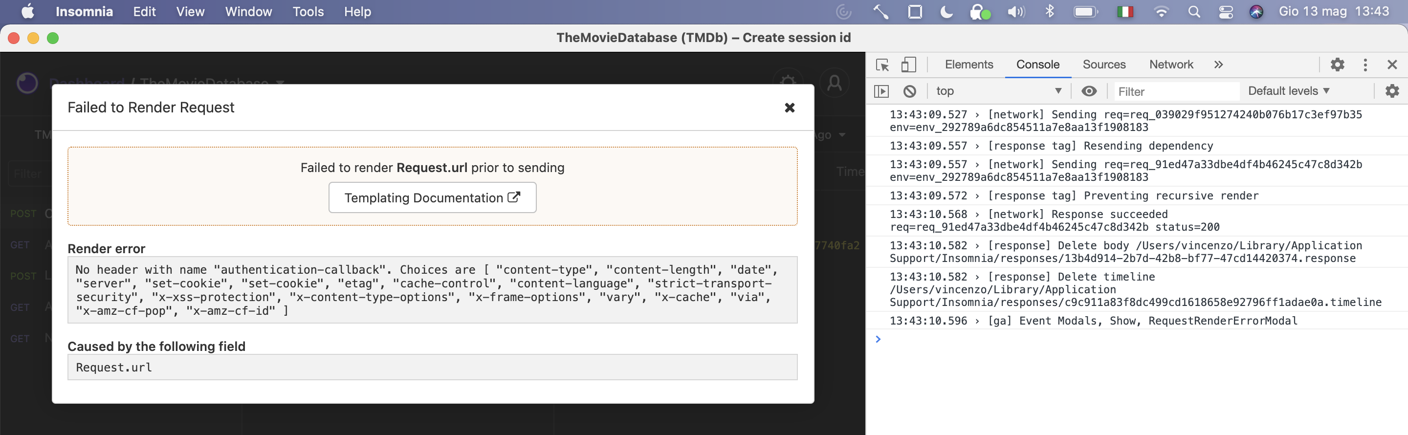 Unable to chain multiple requests · Issue #3382 · Kong/insomnia · GitHub