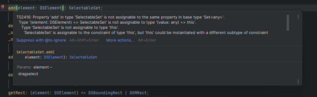 Releases starting with 2.4.0 cause typescript errors · Issue #175 ...