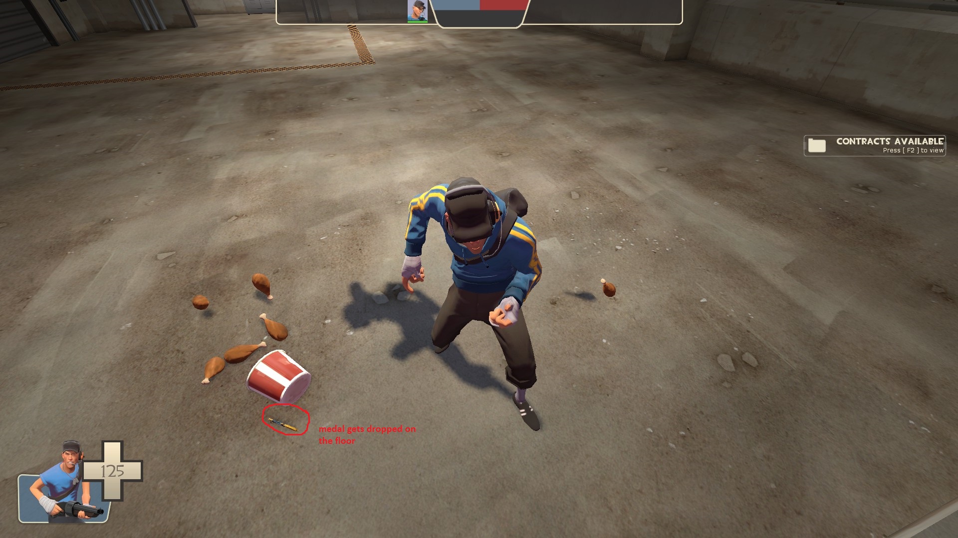 [TF2] Taunt Deep Fried Desire visual bug. · Issue 2563