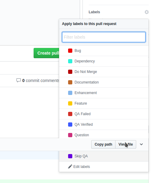 First changed file header overlaps tags dropdown · Issue #1683 ...