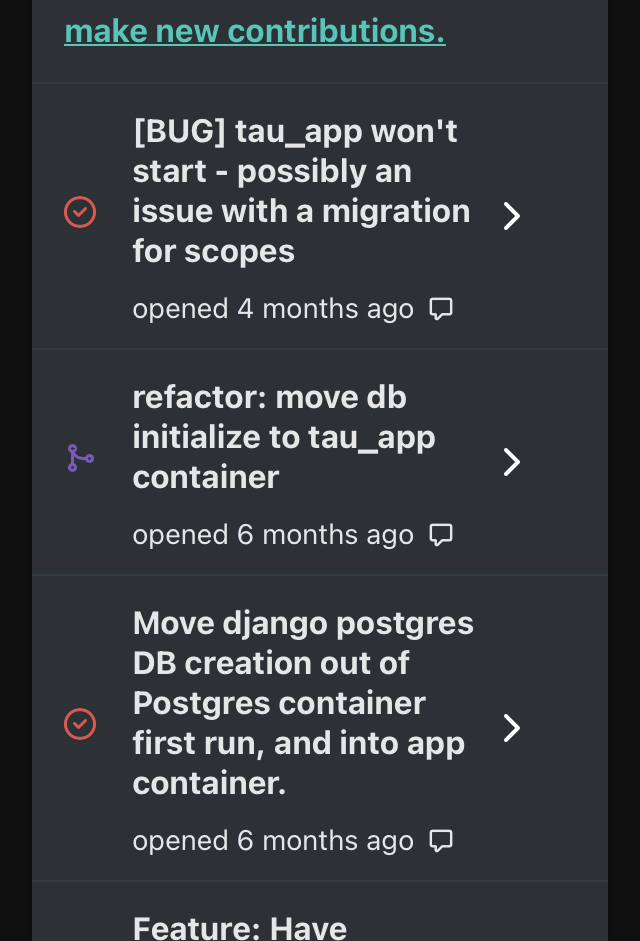 Feature: match new issue colors in contributions · Issue #1321 · open ...
