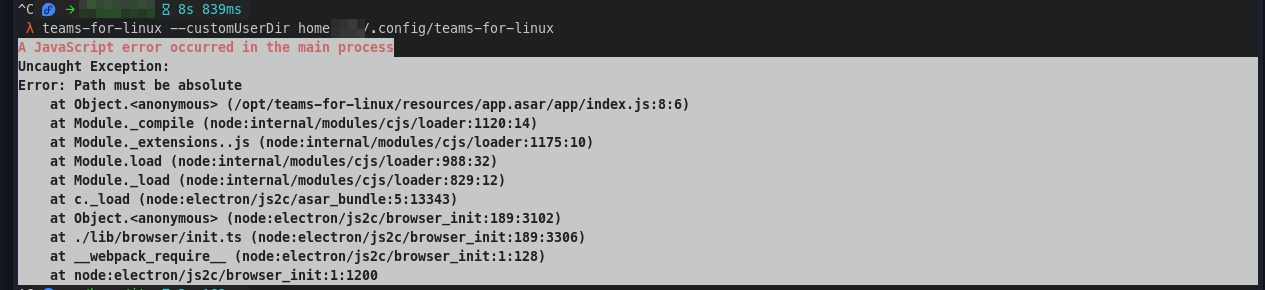 deploying an app: App doesn't start with "customUserDir" set · Issue #714 ...