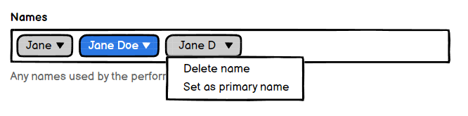 [Feature] Select primary name from list of aliases · Issue #610 ...