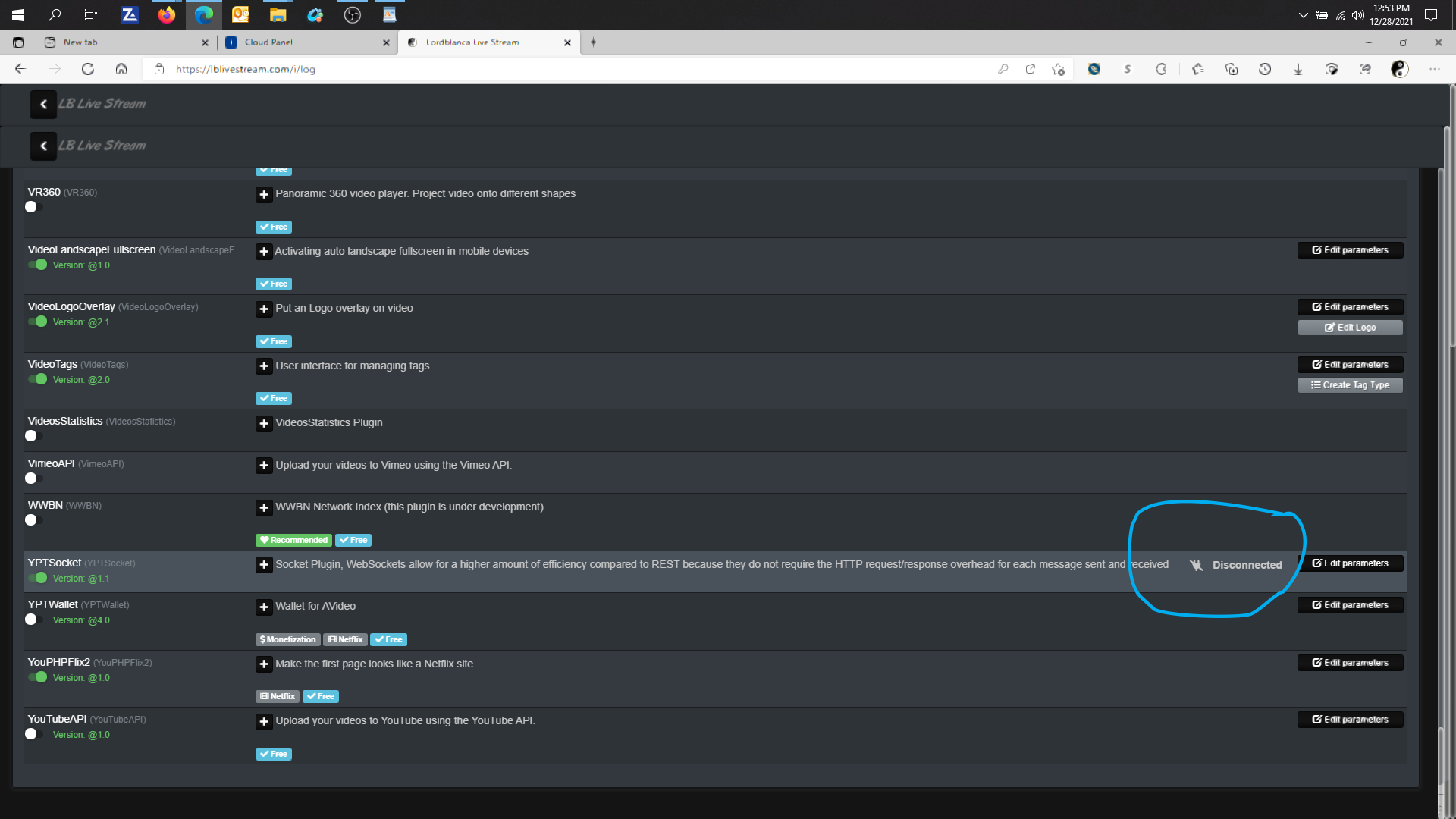 Live stream not working after new gitpull. · Issue 6122 · WWBN/AVideo