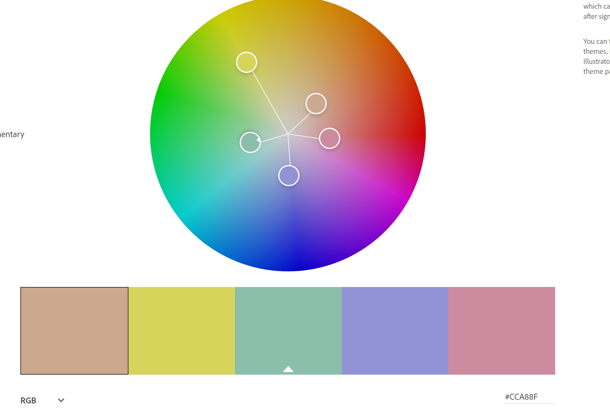 color wheel