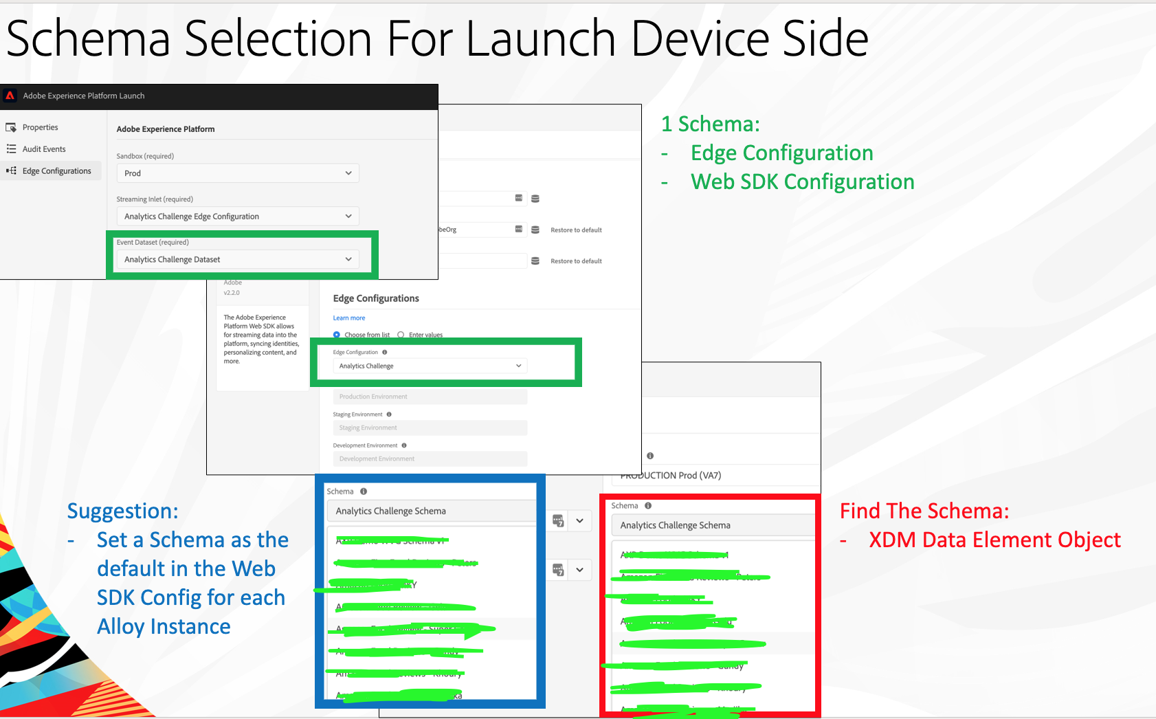 Feature Requests: Schema Selection For Launch Device Side · Issue #623 ...
