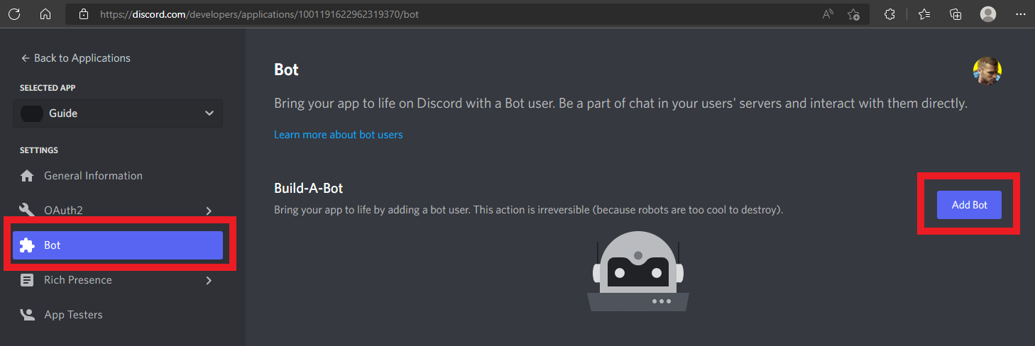 add bot