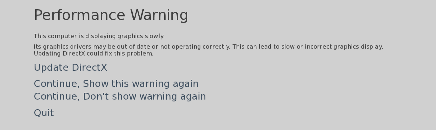 Performance Warning Direct X Uptdate Issue 3932 Monika After Story Monikamoddev Github