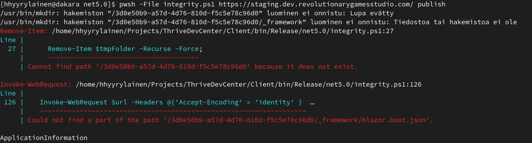 Blazor wasm boot.json hashes are incorrect after dotnet publish · Issue ...