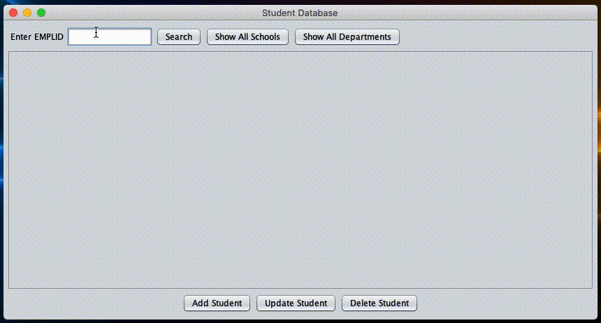 GitHub - VNestor/StudentDatabase: A CRUD desktop application built with ...