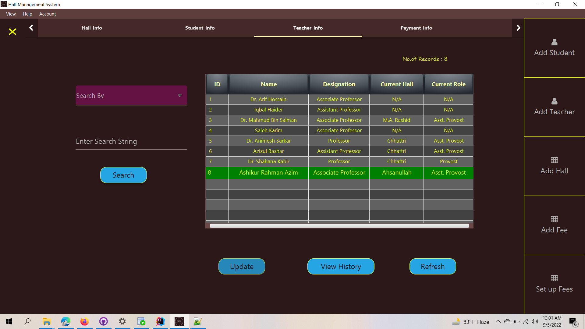 GitHub - bPapan/Residential-Hall-Management-System: A Java project for ...