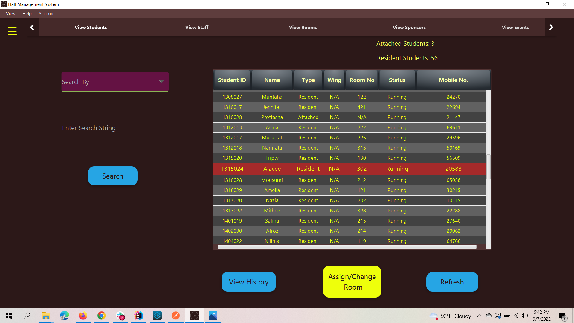 GitHub - bPapan/Residential-Hall-Management-System: A Java project for ...