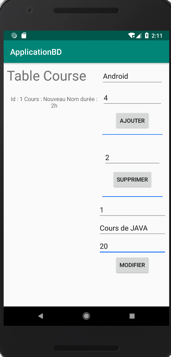 GitHub - CorentinROBERT/ApplicationBD: Projet de rendu en relation avec ...