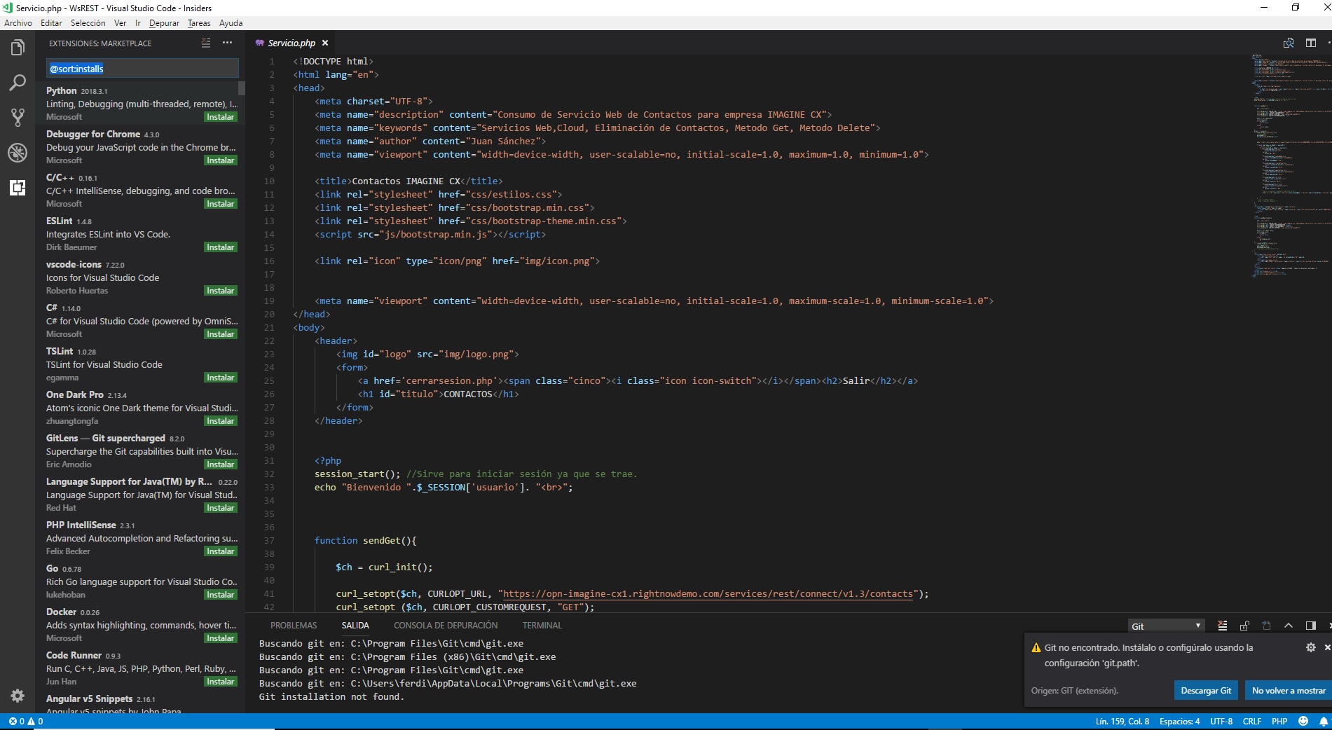 it still does not work · Issue #47590 · microsoft/vscode · GitHub