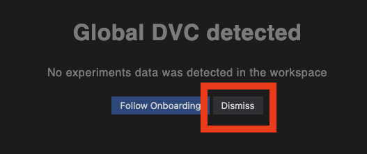 Story: Improve Onboarding · Issue #2793 · iterative/vscode-dvc · GitHub