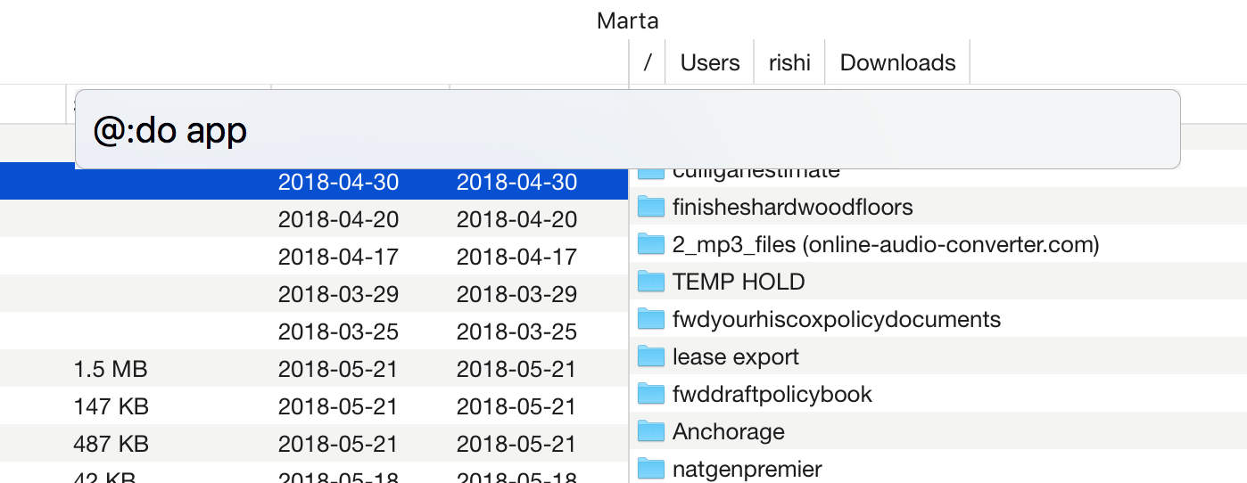 Multiple substring search in Look up (cmd+p) · Issue 349 · martafile