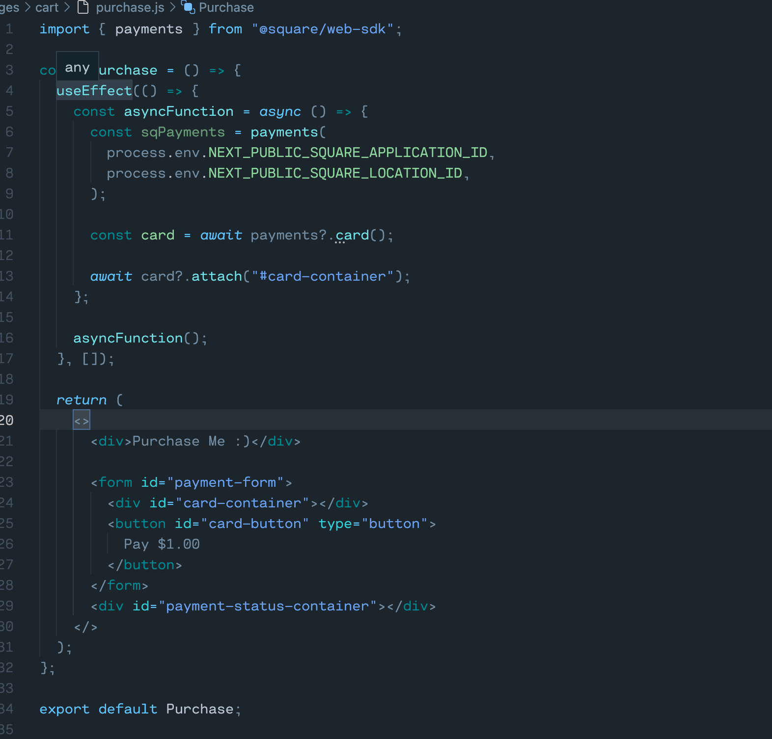 Cannot Find Module · Issue #56 · square/web-sdk · GitHub