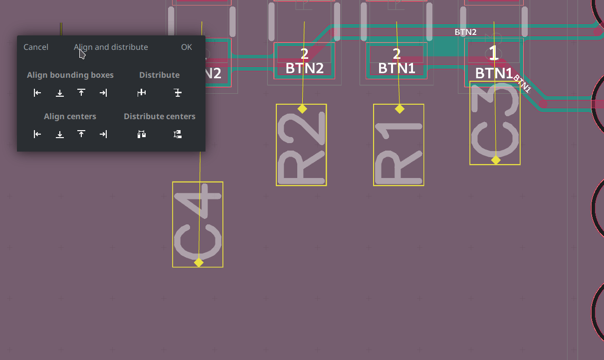 Weird behavior with alignment tool and rotated text · Issue #642 ...