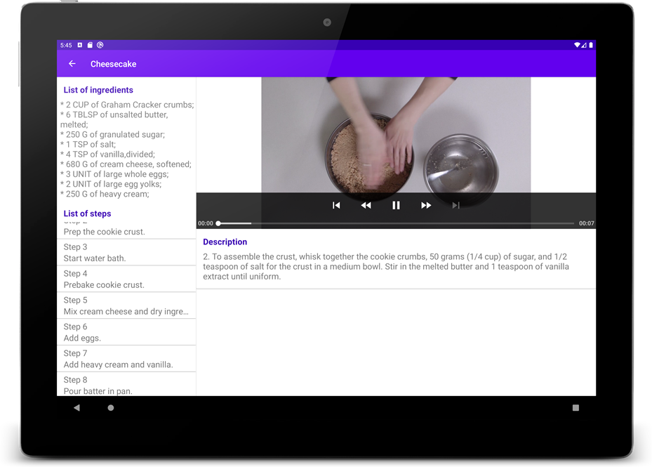 GitHub - doilio/Baking-App: Android Developer Nanodegree - Project 4 ...
