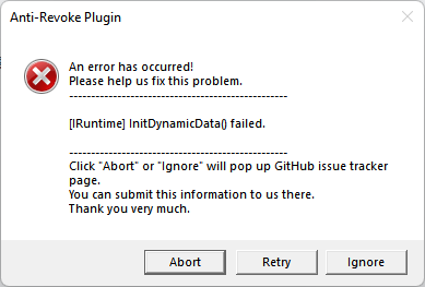 [Bug report] Incorrect work of the plugin with the TG 3.1.7 (beta ...