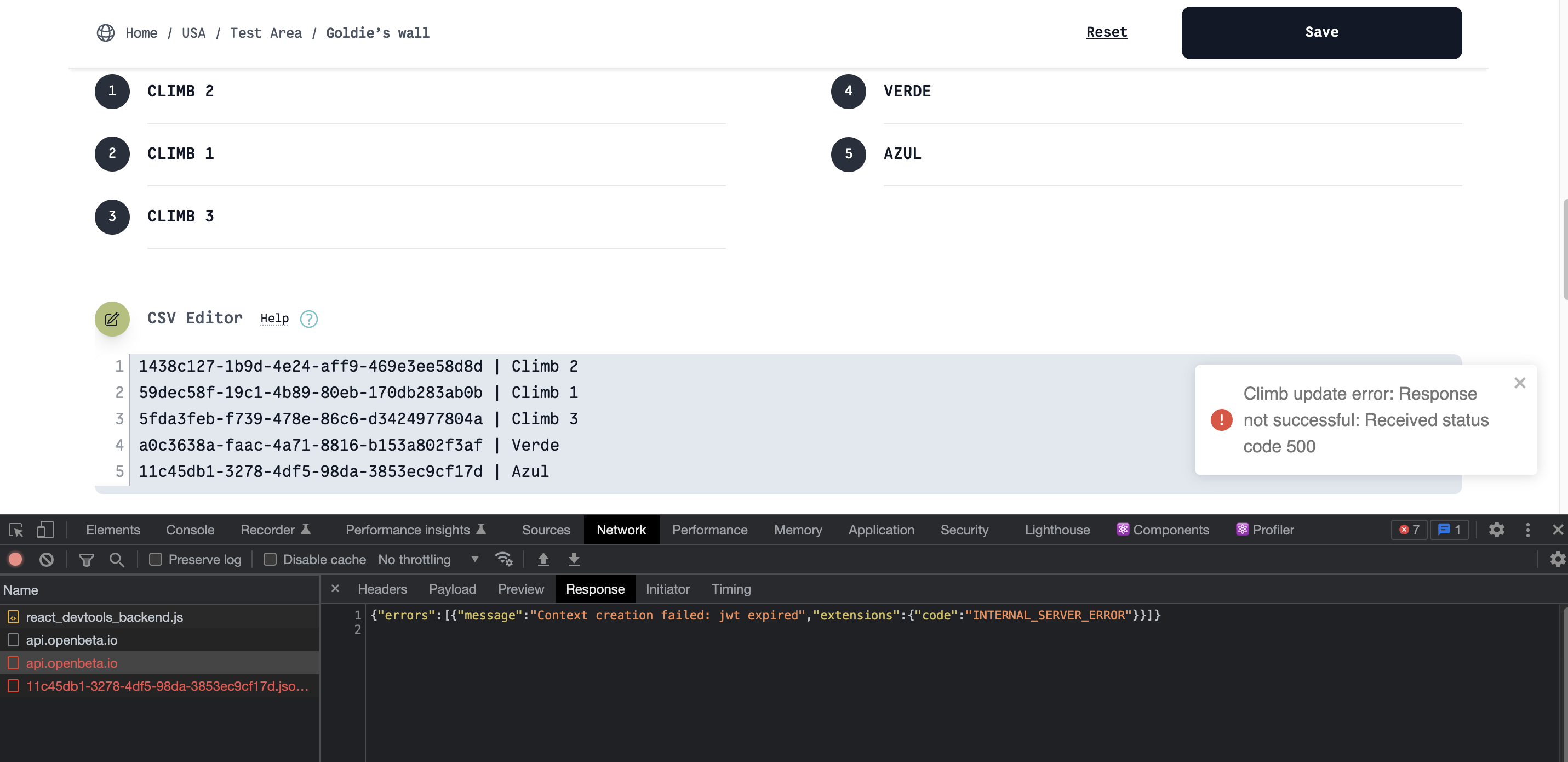 Handle backend token expired gracefully · Issue #673 · OpenBeta/open ...