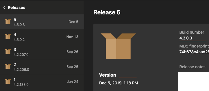 Windows UWP app's version shown as build number · Issue #1490 ...