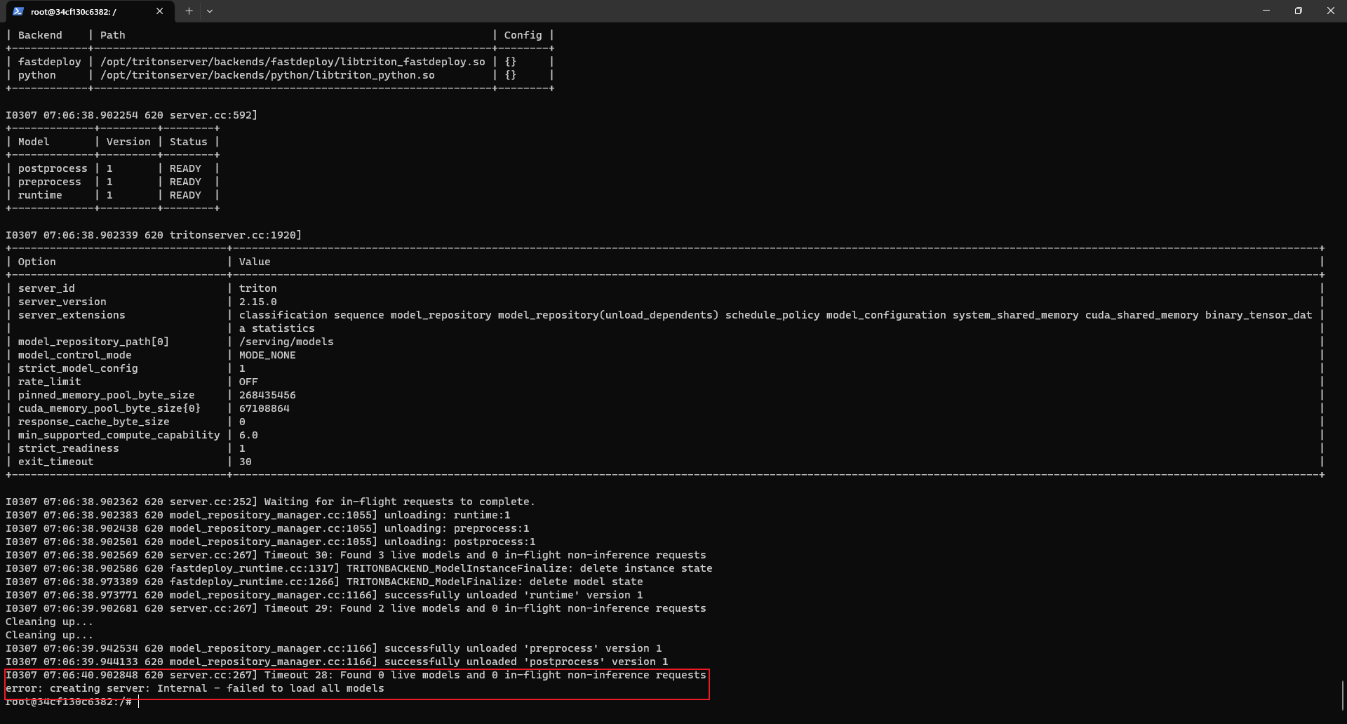 Serving 部署 PPHGNet 报错 · Issue #1537 · PaddlePaddle/FastDeploy · GitHub