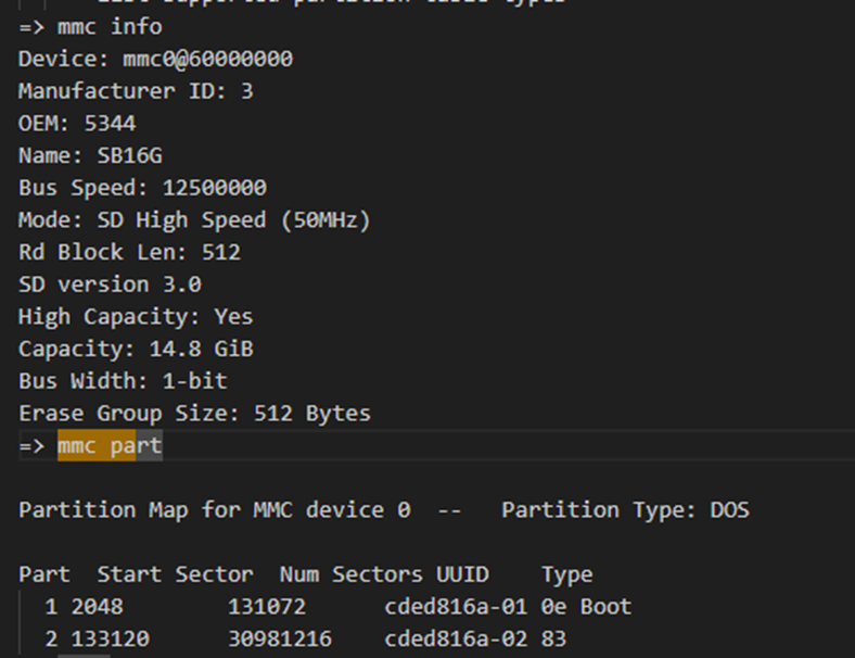 Kernel cannot read partition table of SD card · Issue 192 · eugene