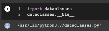 Incorrect Python 3.7 Distribution Class: dataclasses.py · Issue #1876 ...