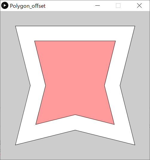 Polygon offset