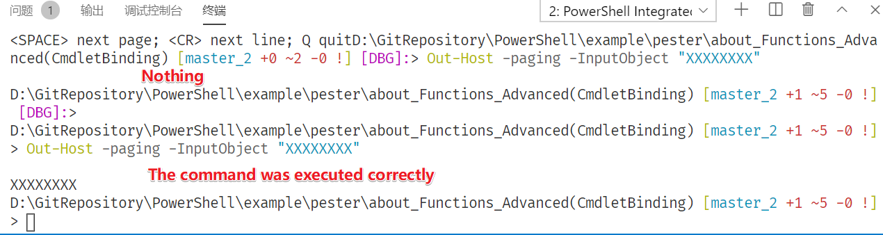Out-Host -Paging doesn't work in DeBug (DBG) · Issue #3127 · PowerShell ...