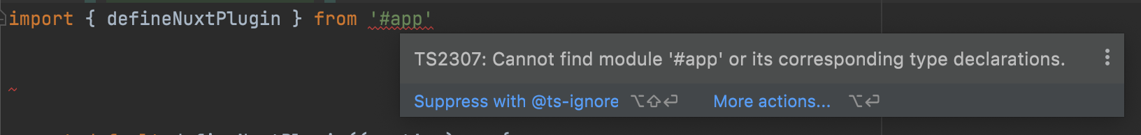 importing from #app on a .ts file · Issue #80 · nuxt/bridge · GitHub