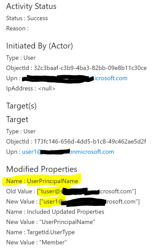 cant change users upn back to what it was originally issue 9545 icrosoft com