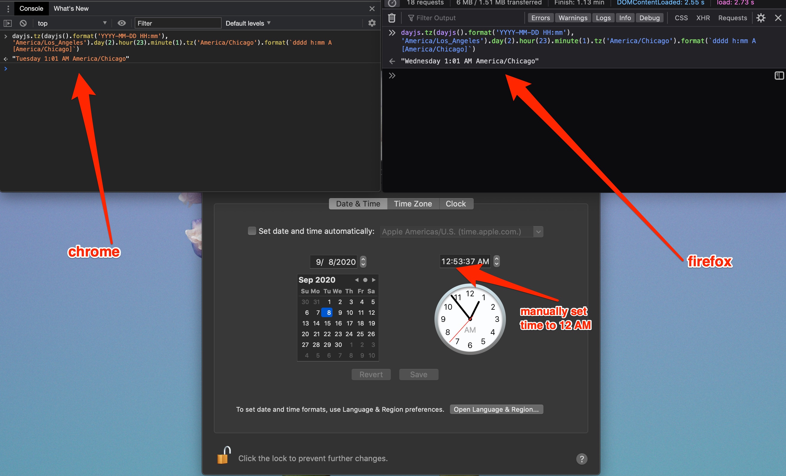Developer_Tools_-Tuesday_2_52_AM_America_Chicago-http___localhost_7177_time-converter_day_2_month_8_hour_23_minute_28_tz_93_otz_51_and_DevTools-localhost_7177_time-converter_day_2_month_8_hour_23_minute_28_tz_93_otz_51_and_Date___Time