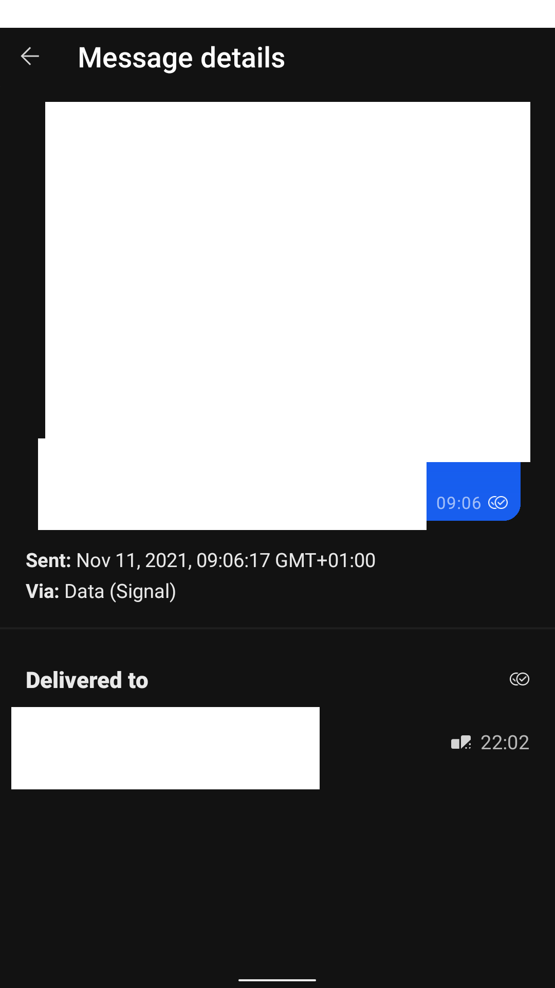 Received time is wrong desktop and android disagree · Issue 5640