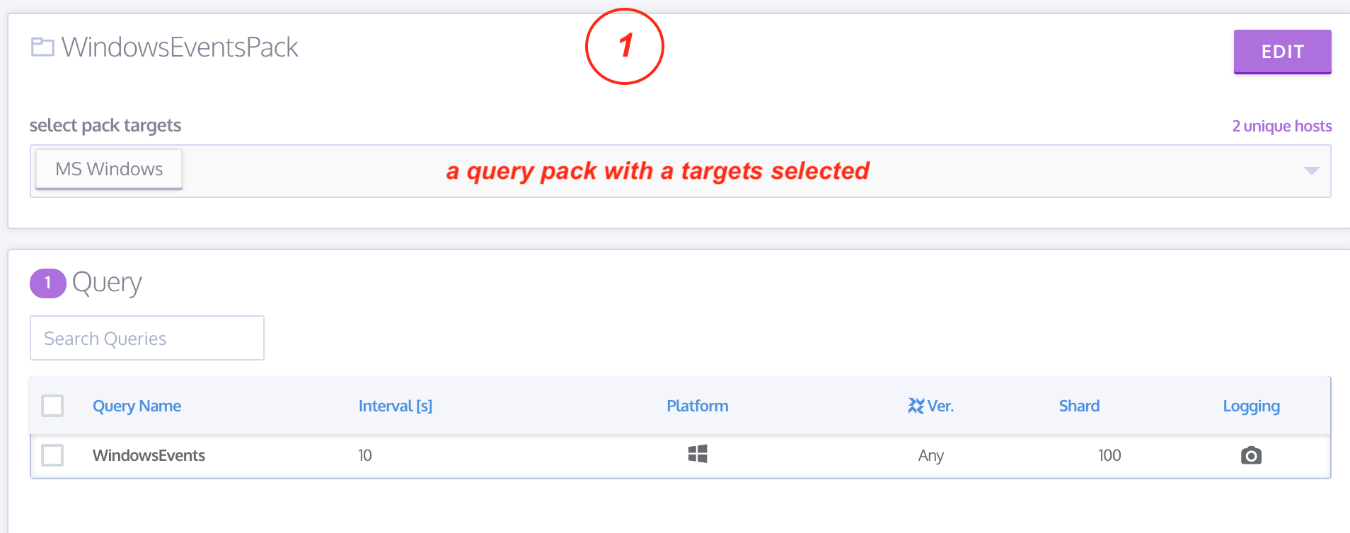 pack targets after disable / re-enable the query pack · Issue #1736 ...