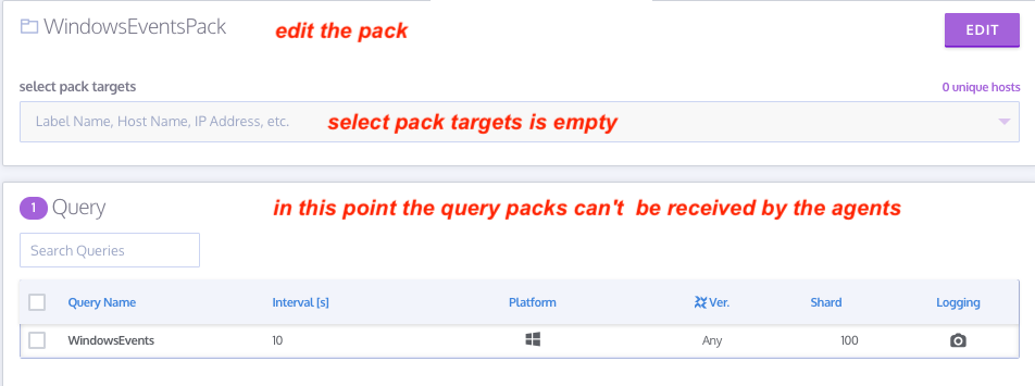 pack targets after disable / re-enable the query pack · Issue #1736 ...