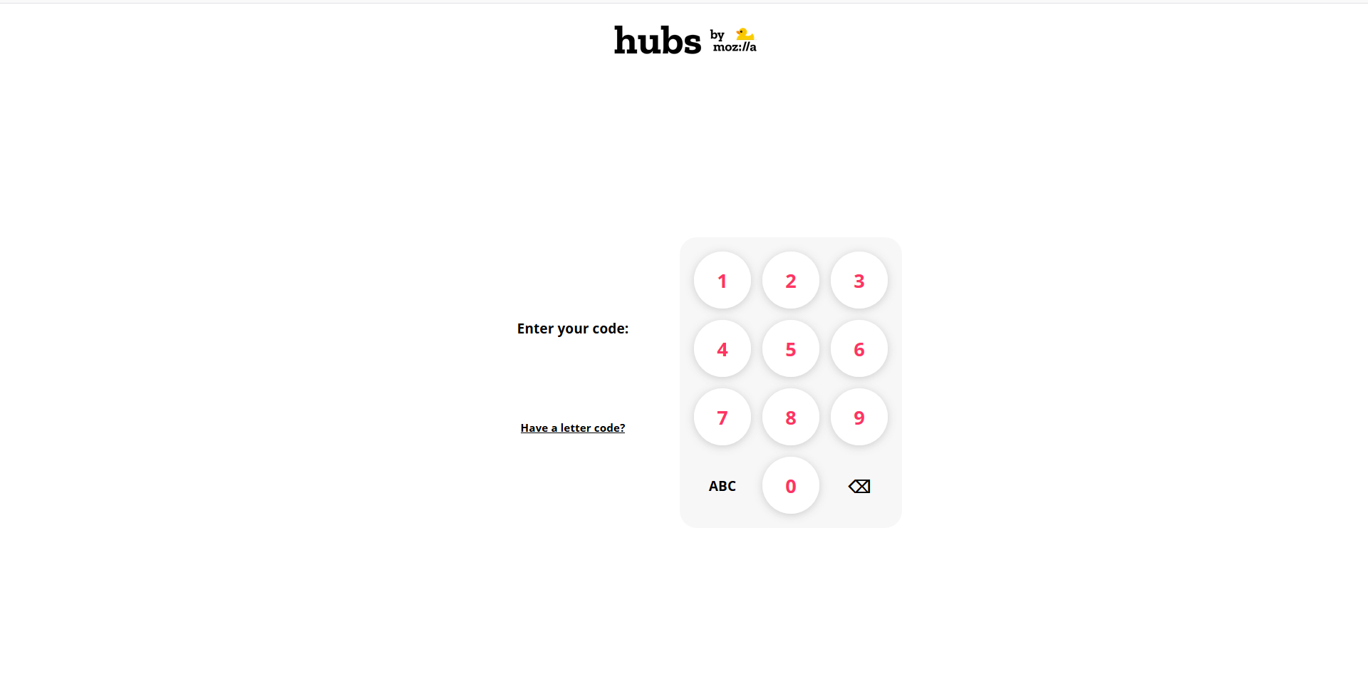 [UX Enhancement] Enter Code: No Cancel or X Button · Issue #1490 · Hubs ...