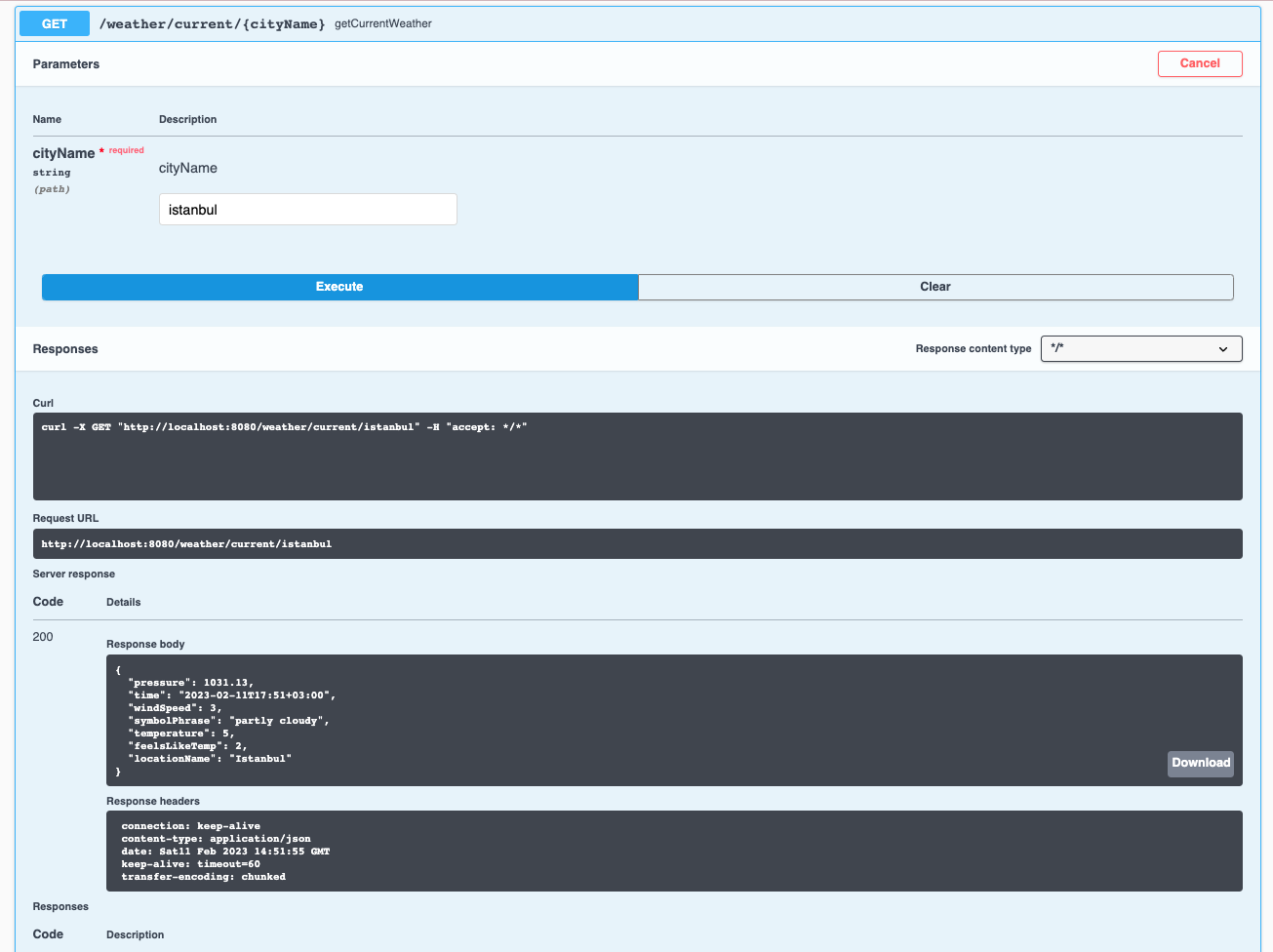 GitHub - sezakocadere/Weather-API: This project using Spring Boot, Open ...