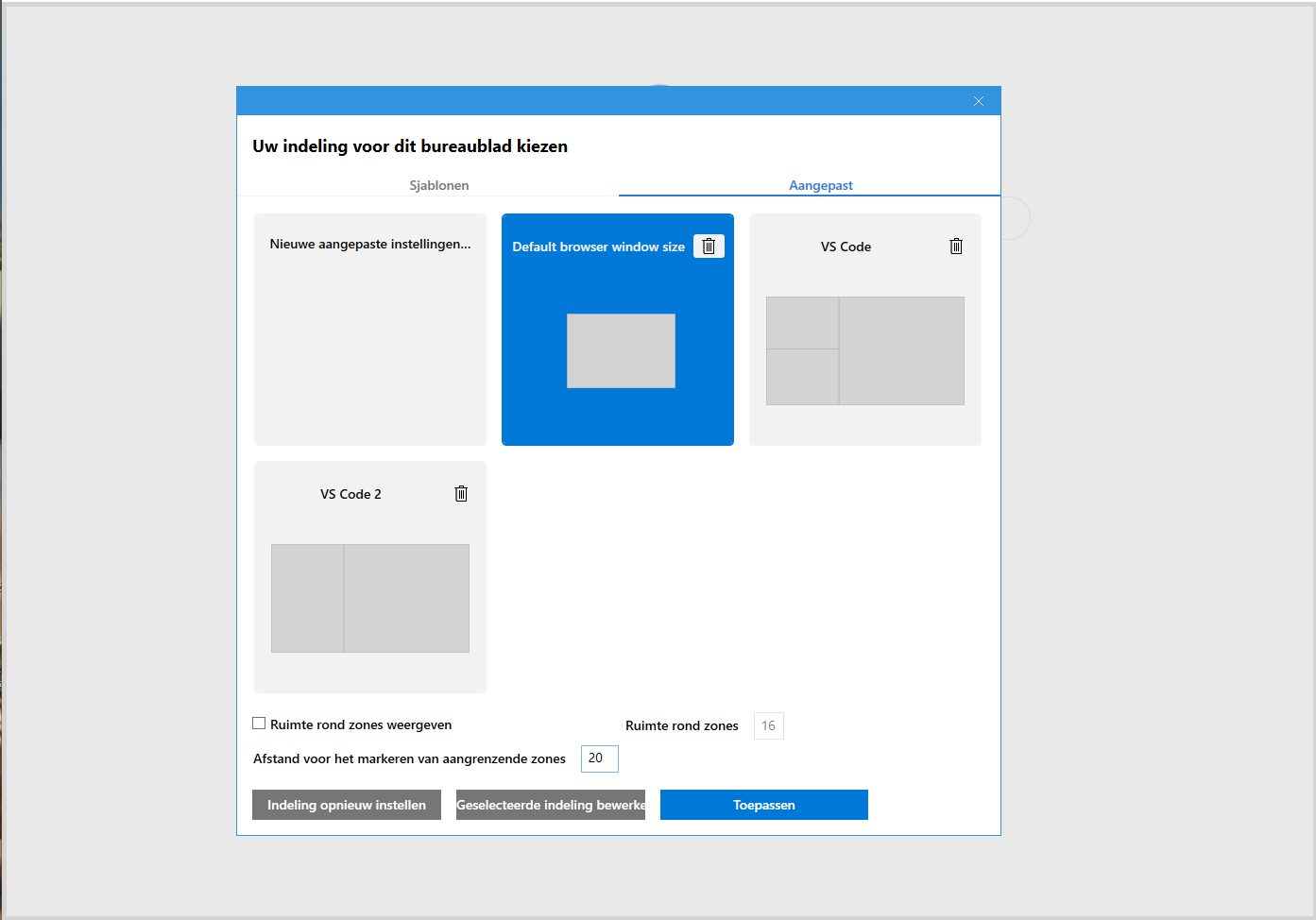 FancyZones zones editor, Extremeley slow first startup, screen flicker