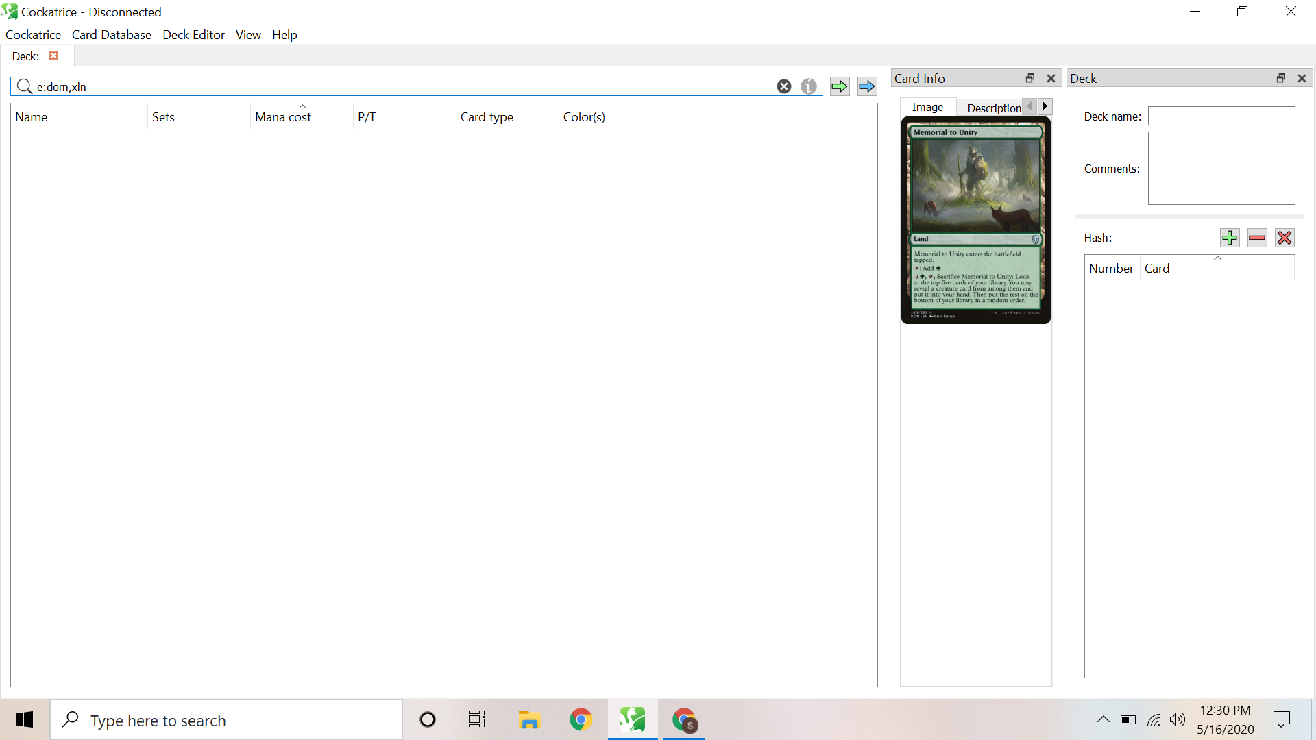 Card Database Search Syntax issue · Issue 3996 · Cockatrice/Cockatrice