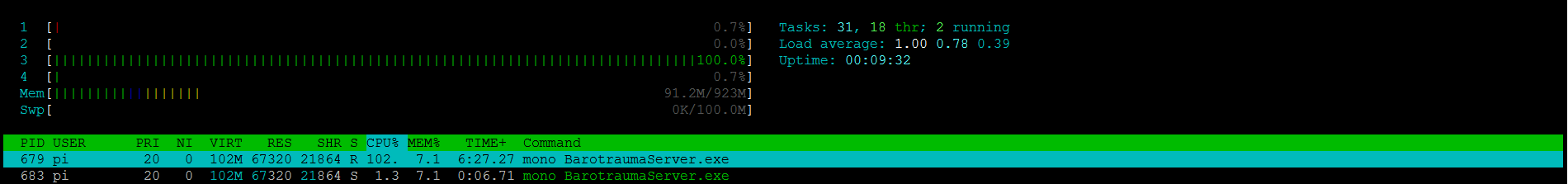 Server Optimization · Issue #363 · FakeFishGames/Barotrauma · GitHub