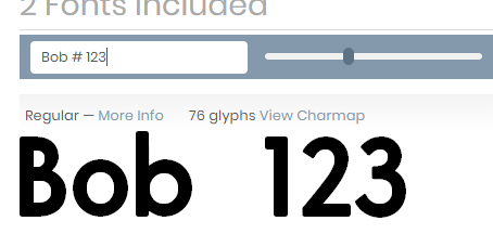 symbols arent supported in text