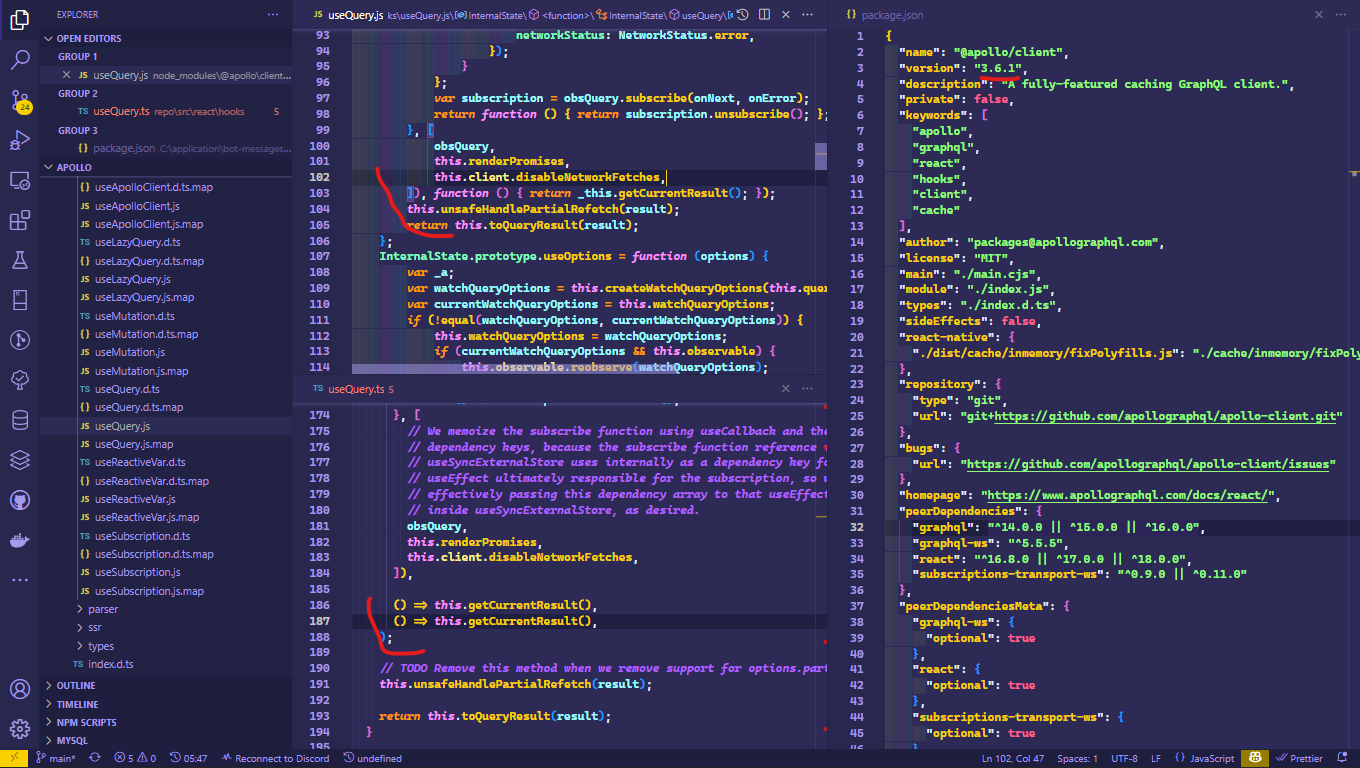 NPM release 3.6.1 diff between compiled and real code · Issue #9660 ...