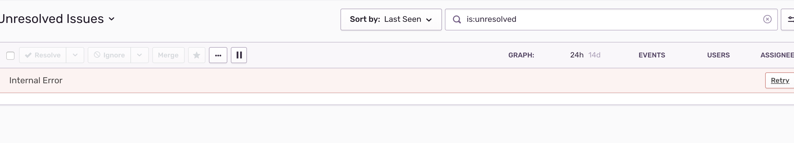 issues api return 500 INTERNAL SERVER ERROR · Issue #293 · getsentry ...
