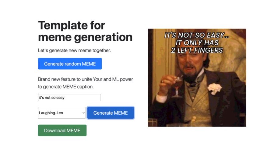 GitHub - dailysergey/meme_generator: generating memes