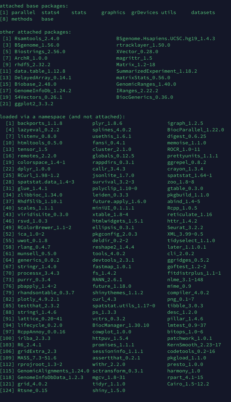 createArrowFiles() failed with tutorial data · Issue #452 ...