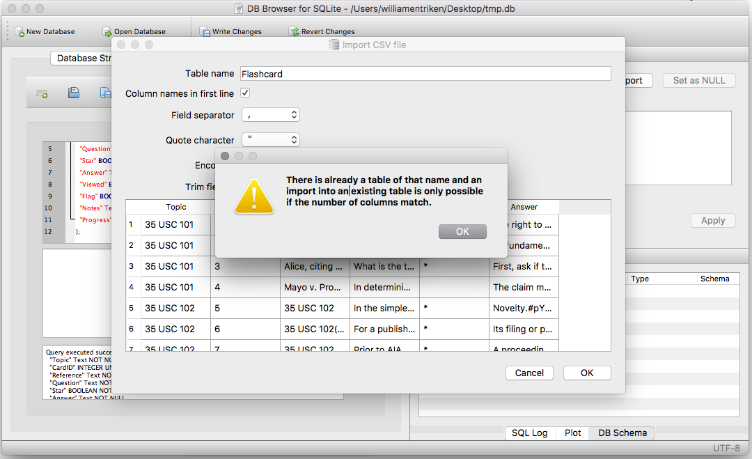 Import with default columns · Issue #1041 · sqlitebrowser/sqlitebrowser ...
